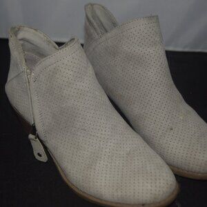 Suede Calista Double gray Ankle Boots 6